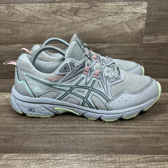 Asics Gel-Venture 8 Gray Womens US Size 11 Wide EUR 43.5 1012B231 Running Shoes - Picture 1 of 10